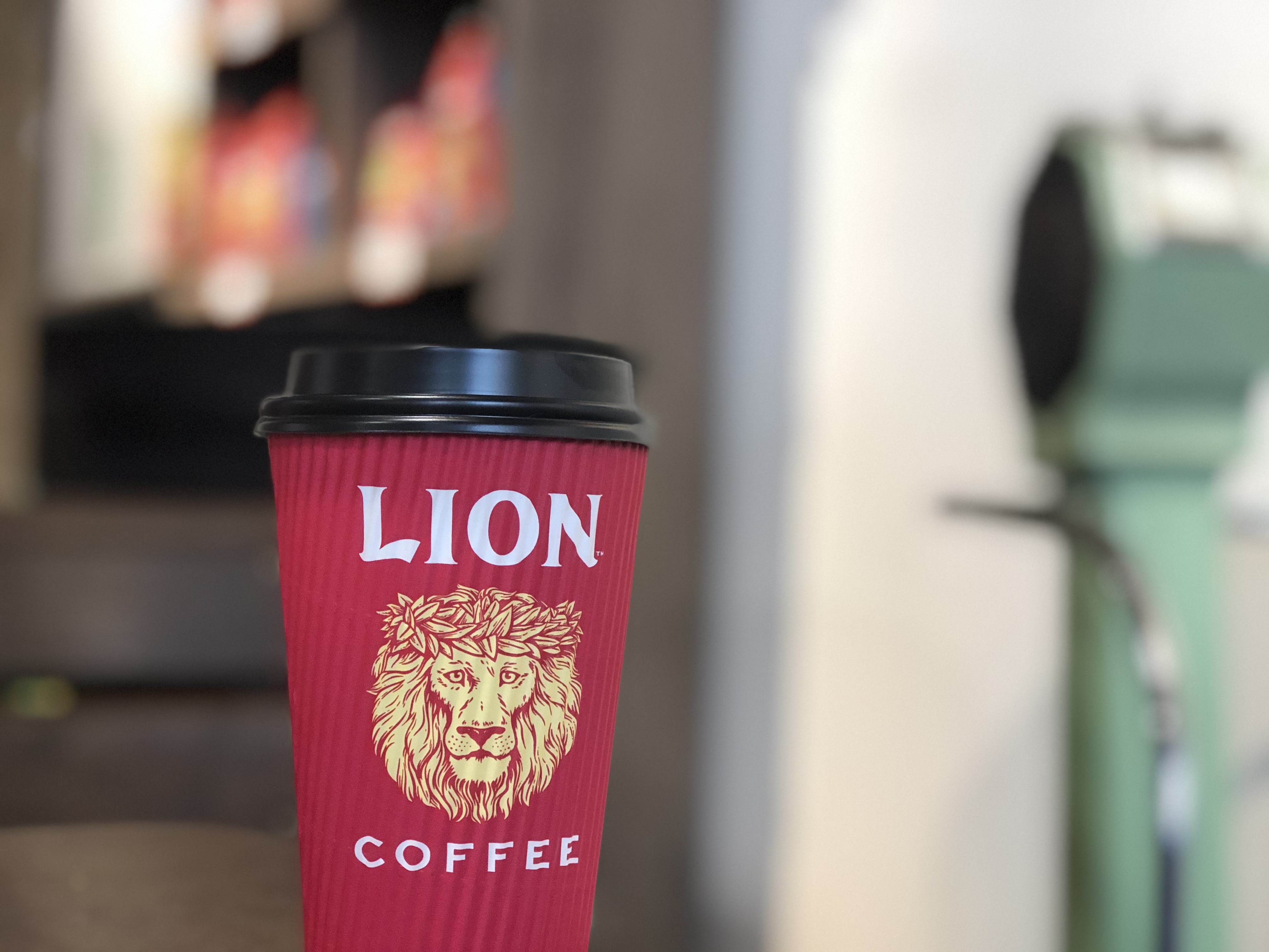 Lion coffee.